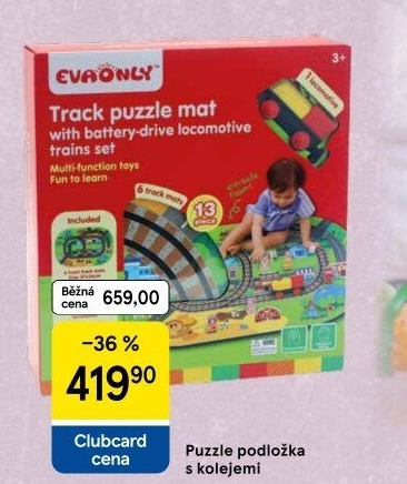 Hrací podložka puzzle Evaonly