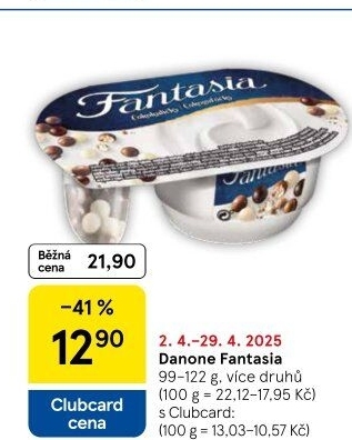 Jogurt Fantasia Danone