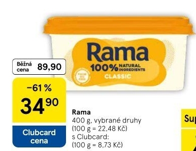 Margaríny Rama - Tesco akcniletaky.com