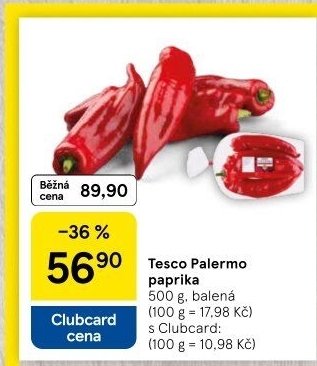 Paprika Palermo Tesco