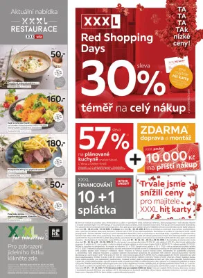 akční leták XXXLutz 22.4.2025-4.5.2025