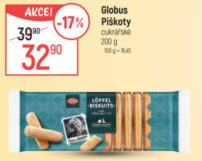 Piškoty cukrářské Globus