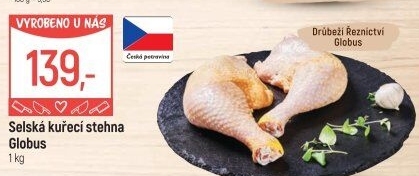 Selská kuřecí stehna Globus