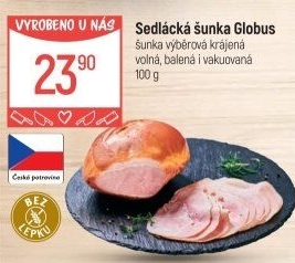 Šunka sedlácká výběrová Globus
