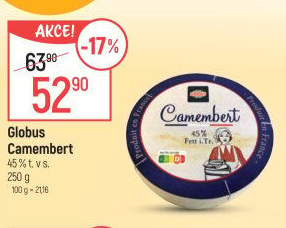 Sýr Camembert Globus