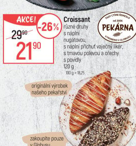 Croissant s náplní