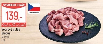 Maso na guláš vepřové Globus