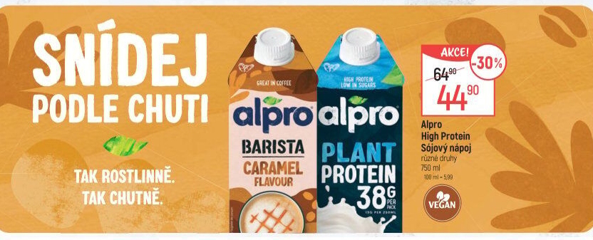 Nápoj sójový Protein Alpro