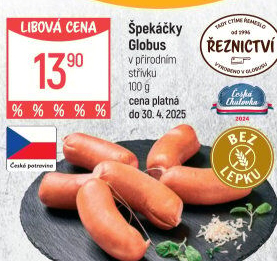 Špekáčky Globus