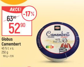 Sýr Camembert Globus