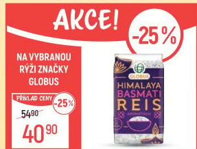 Rýže basmati Globus
