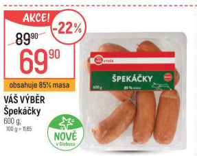 Špekáčky Váš Výběr