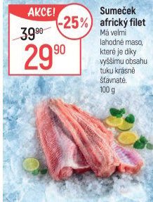 Sumeček africký filety