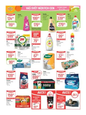 akční leták Globus 23.4.2025-29.4.2025