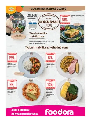 akční leták Globus 23.4.2025-29.4.2025