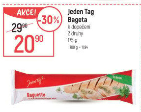 Bageta s máslem k dopečení Jeden Tag