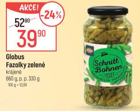 Fazolky zelené Globus