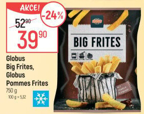 Hranolky mražené Big Frites Globus