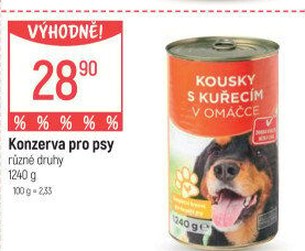 Konzerva pro psy Korrekt