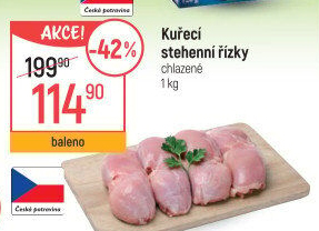 Kuřecí stehenní řízky