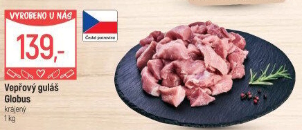 Maso na guláš vepřové Globus