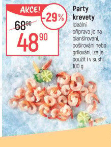 Párty krevety