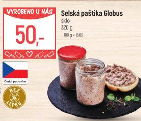 Paštika selská Globus