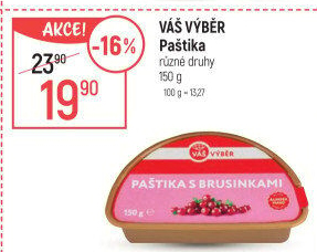 Paštiky Váš výběr