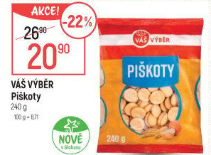 Piškoty Váš Výběr