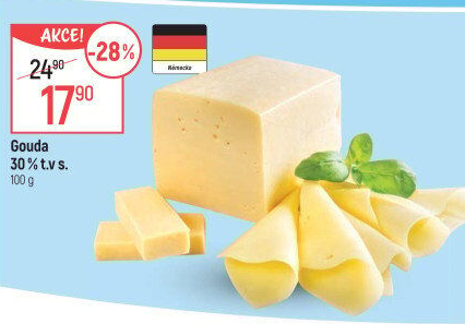 Sýr Gouda 30%