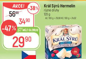 Sýr Hermelín Král sýrů