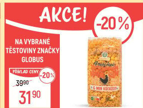 Těstoviny vaječné Globus