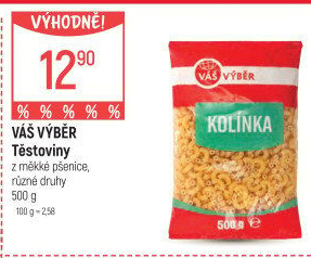 Těstoviny Váš Výběr