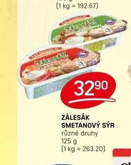 ZÁLESÁK SMETANOVÝ SÝR