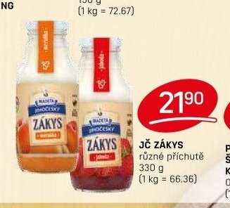 JČ ZÁKYS různé příchutě 330 g