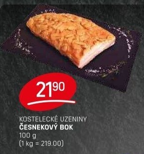 Česnekový bok Kostelecké uzeniny