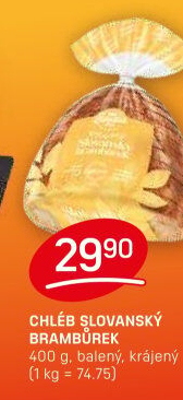 Chléb Slovanský brambůrek Odkolek