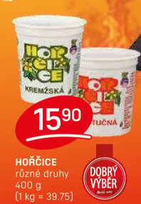 Hořčice Dobrý Výběr