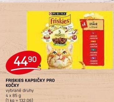 Kapsičky pro kočky Friskies
