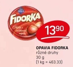 Oplatky Fidorka Opavia