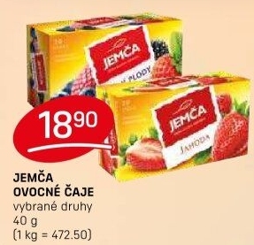 Ovocný čaj Jemča