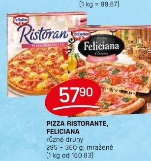Pizza mražená Ristorante Dr. Oetker