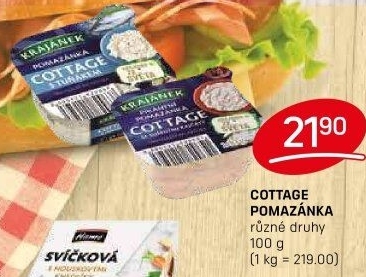 Pomazánka Cottage Krajánek