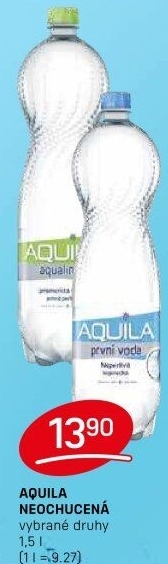 Přírodní voda Aquila