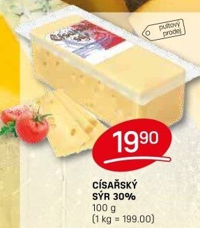 Sýr Císářský 30% Madeta