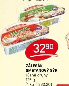 Sýr termizovaný Zálesák