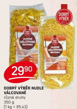 Těstoviny Dobrý Výběr
