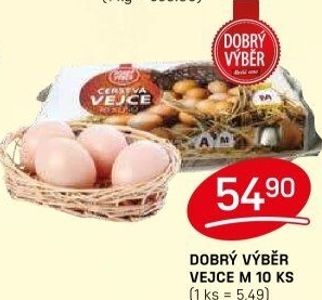 Vejce M Dobrý Výběr