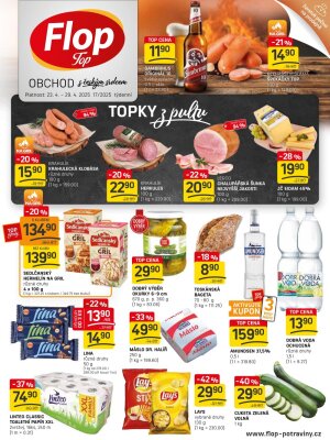 akční leták FLOP TOP 23.4.2025-29.4.2025