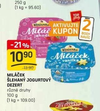 MILÁČEK ŠLEHANÝ JOGURTOVÝ DEZERT
